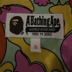 LiKE NEW ( only wore twice) BAPE SHORT SLEEVE SUMMER SHIRT WOMENS